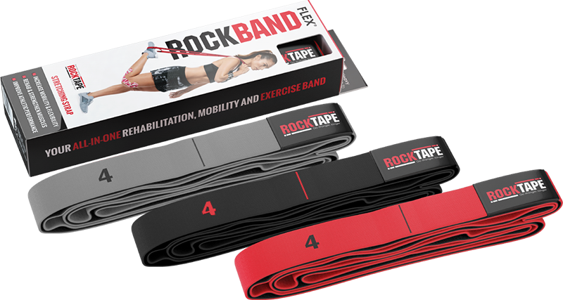 Rocktape kinesiology Athletik Sport Muskel Physio Support für rock Band CROSSFIT 